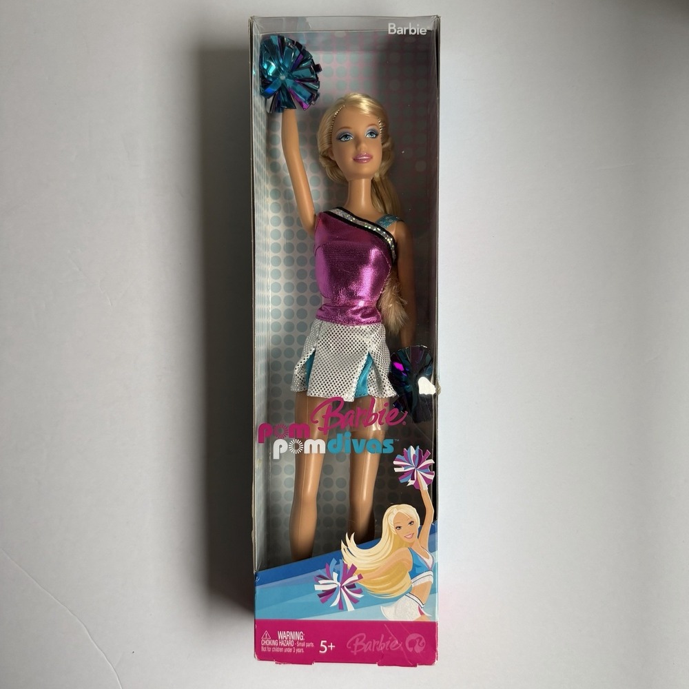 Barbie Doll 2007 Pom Pom Divas NEW IN BOX
